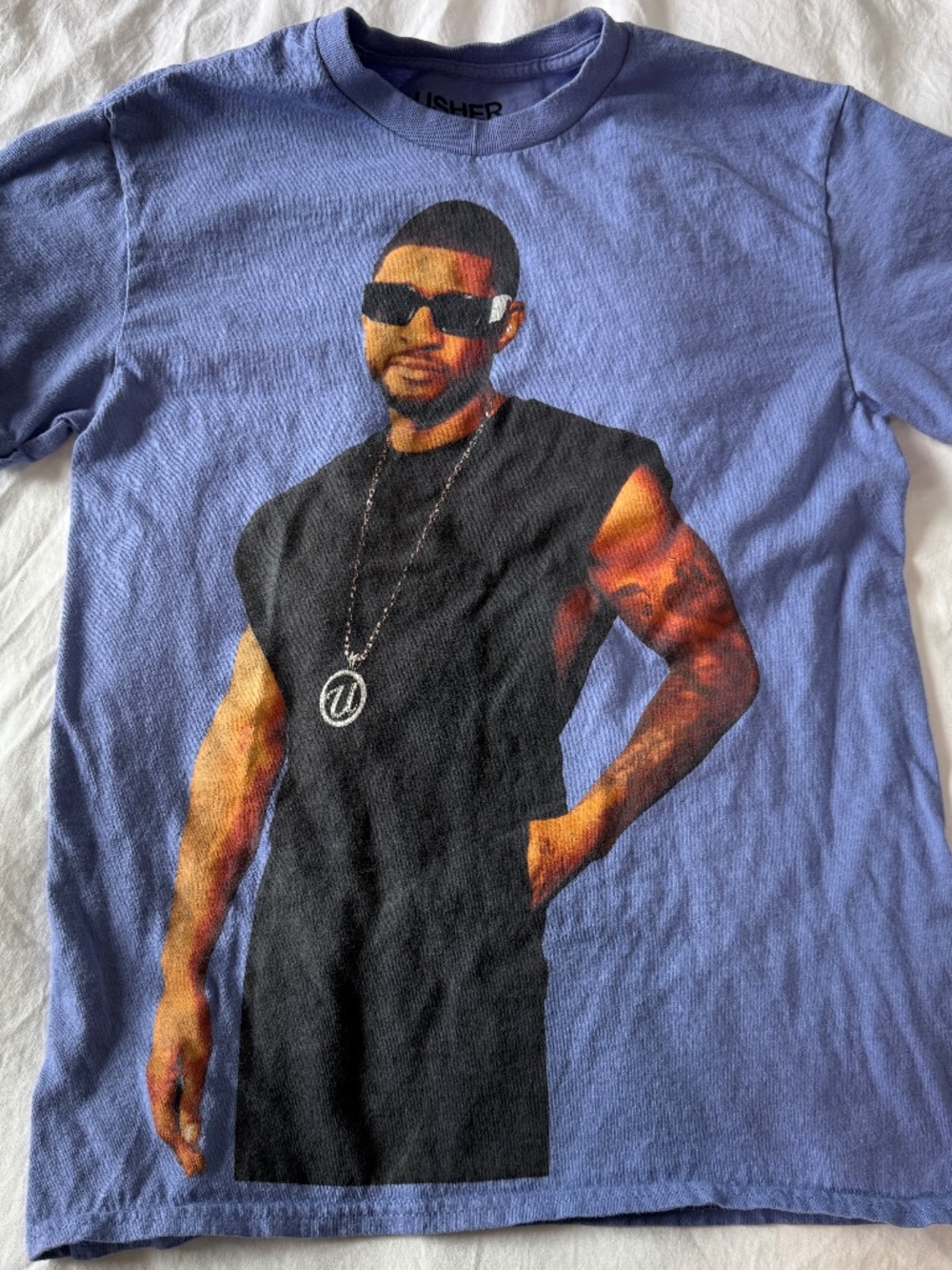 Usher concert merch tshirt